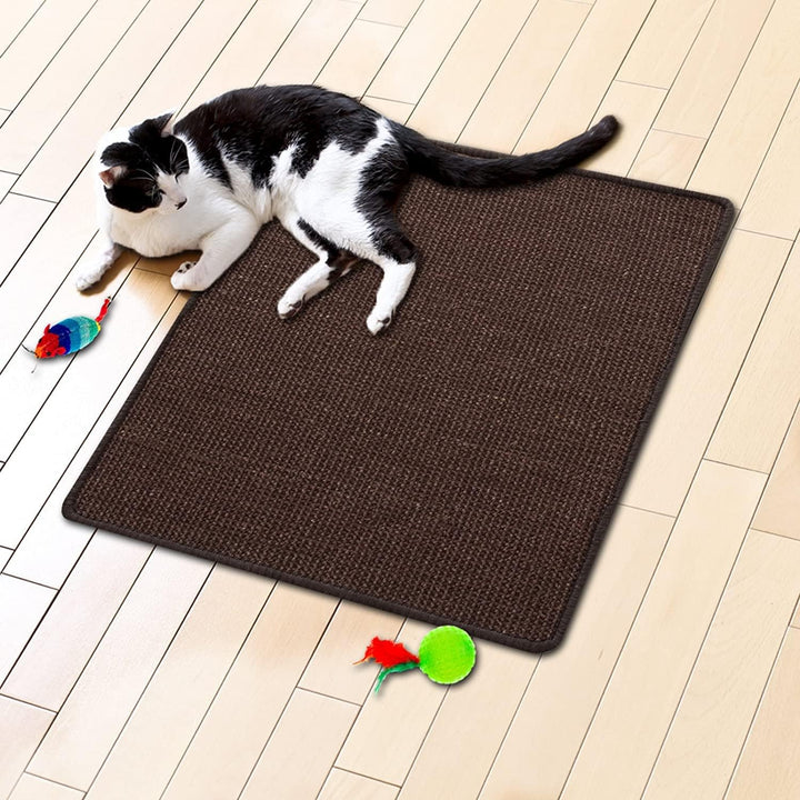 Floordirekt Sisal Fussmatte Teppich Vorleger Kratzteppich Katzenmöbel Kratzmatte Sisalmatte, widerst