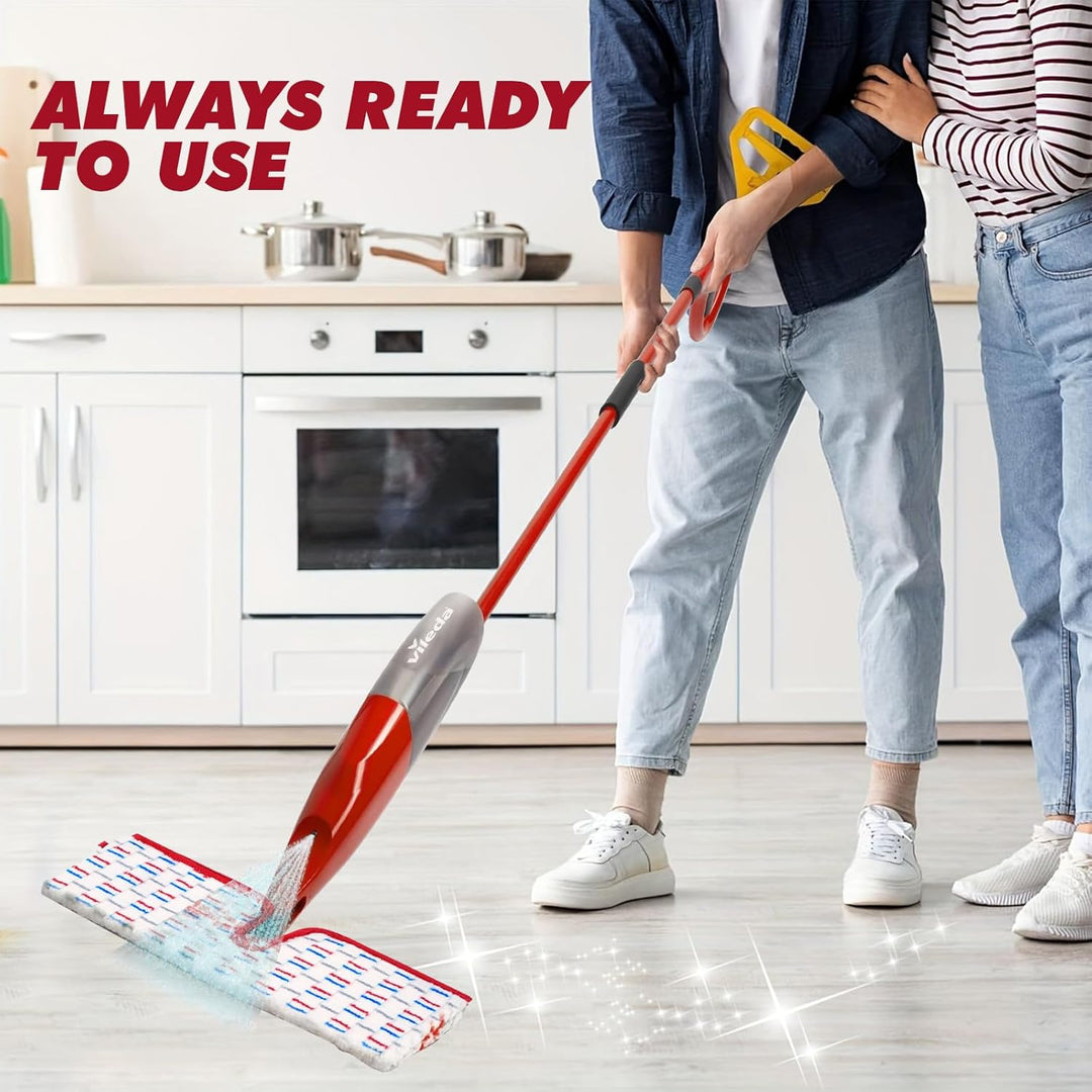 5 Stück Mop Pads Kompatibel mit Vileda 1-2 Spraymax Sprühwischer, Wiederverwendbar Ersatzbezug Kompa
