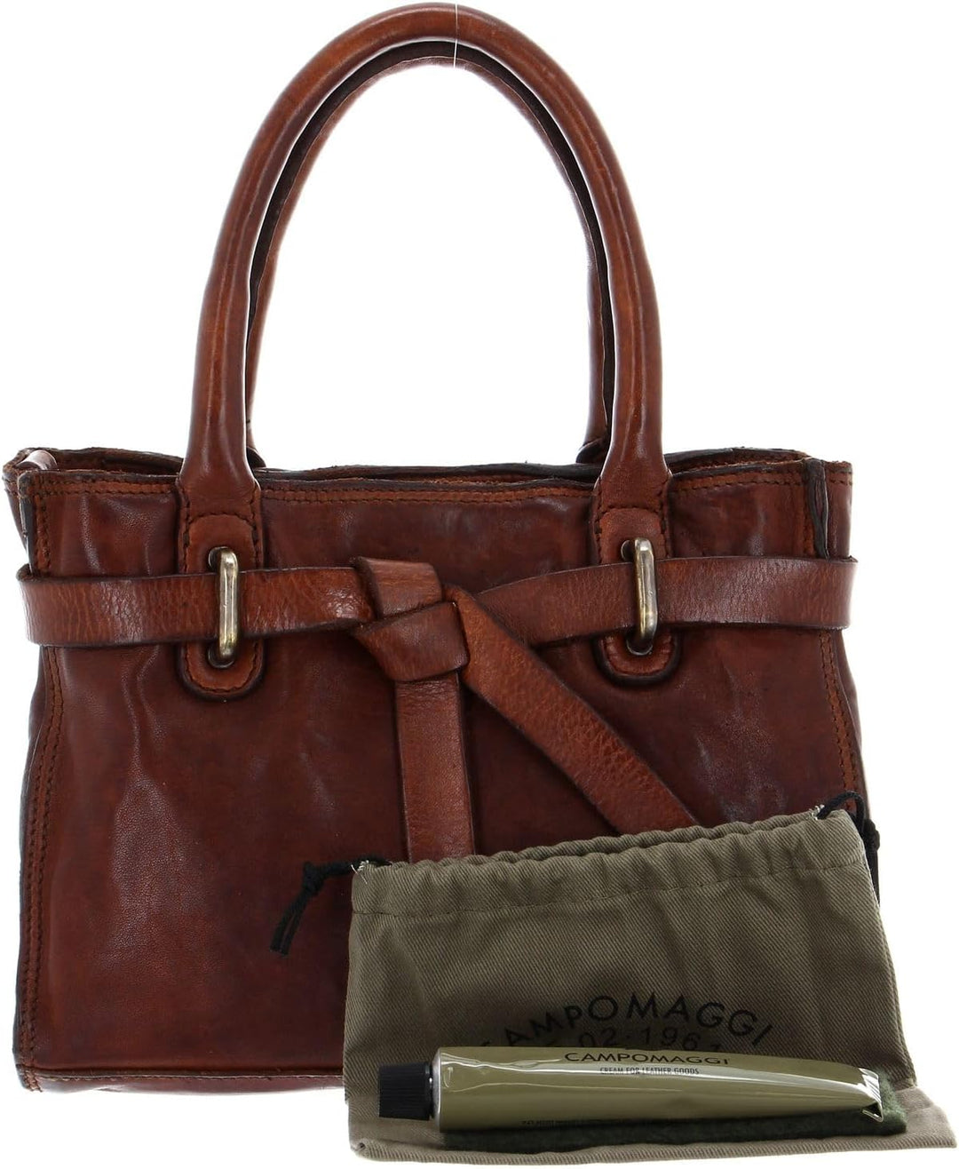 Campomaggi Handtasche Leder 25 cm