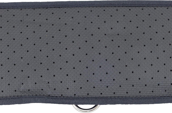 Thor Equine Western Sattelgurt atmungsaktiv aus Soft Neopren mit Edelstahl Schnallen Schwarz Schwarz