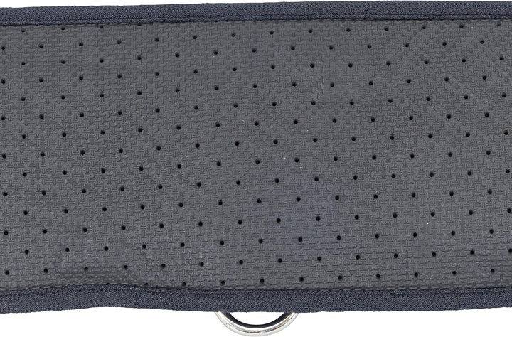 Thor Equine Western Sattelgurt atmungsaktiv aus Soft Neopren mit Edelstahl Schnallen Schwarz Schwarz