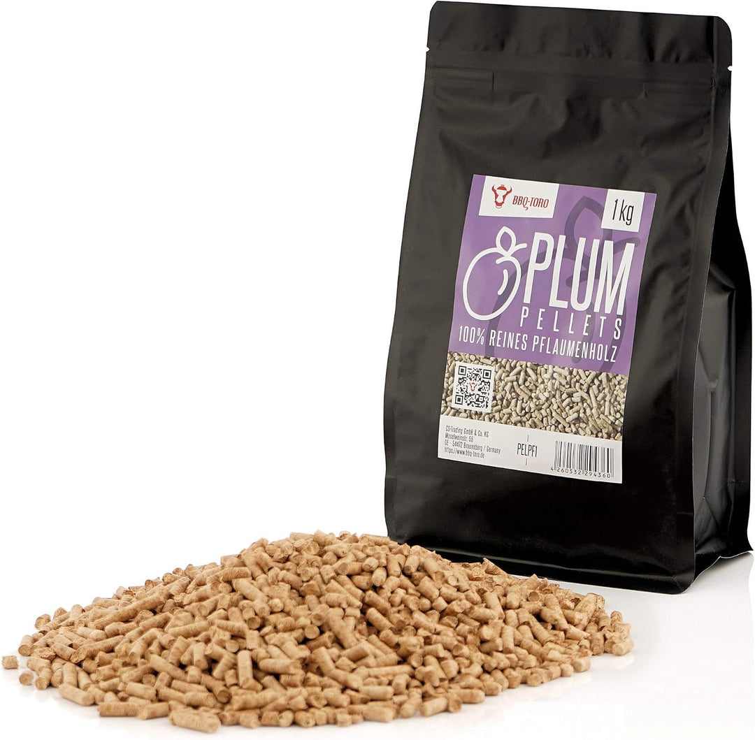 BBQ-Toro Pellets Set aus 100% Holz | Auswahl aus 7 Sorten à 1 kg | Smokerpellets für Grill, Smoker,