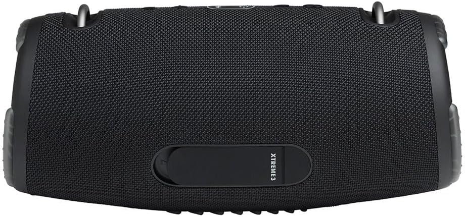 JBL Xtreme 3 Musikbox in Schwarz – Wasserdichter, portabler Stereo Bluetooth Speaker mit integrierte
