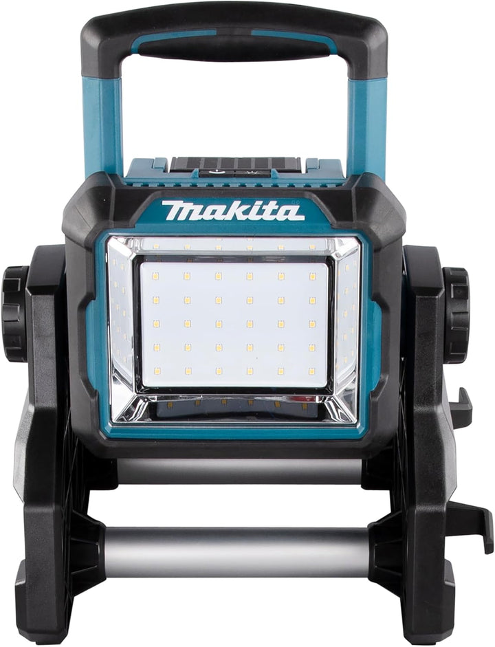 Makita DML811 LED-Baustrahler 14,4V-18V, 230V (ohne Akku & Ladegerät), max. 3000 Lumen, 3 Helligkeit