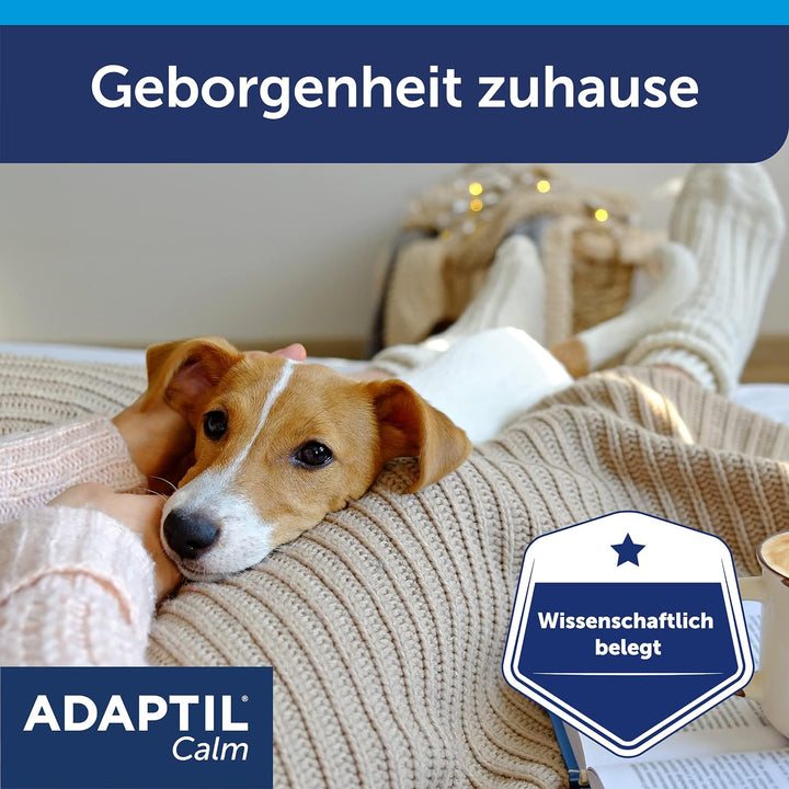 ADAPTIL Calm Nachfüllflakon für Hunde | Pheromone zur Reduktion von ängstlichem Verhalten, Feuerwerk