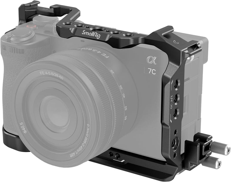 SMALLRIG Käfig-Set für Sony A7C II / A7CR mit Einer Kabelklemme für HDMI, vollständiger Zugriff auf