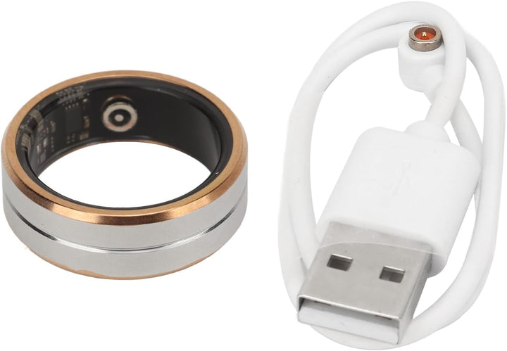 Bewinner Smart Ring mit APP, Tragbarer Fitness-Schlaf-Tracker für Männer und Frauen, IP68 Wasserdich