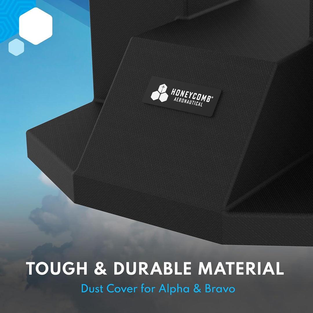Honeycomb Dust Cover | Staubschutzhülle & Aufbewahrung für Charlie Rudder Pedals | Abdeckung für Flu