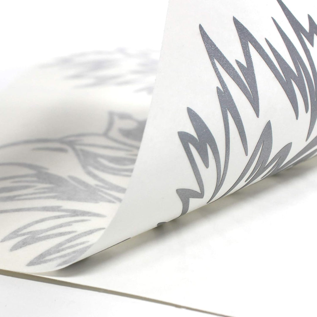Finest Folia Greif Dekor 120x59cm Aufkleber Set Aufkleber LKW Folie Rauten Scollops Zacken Ornamente