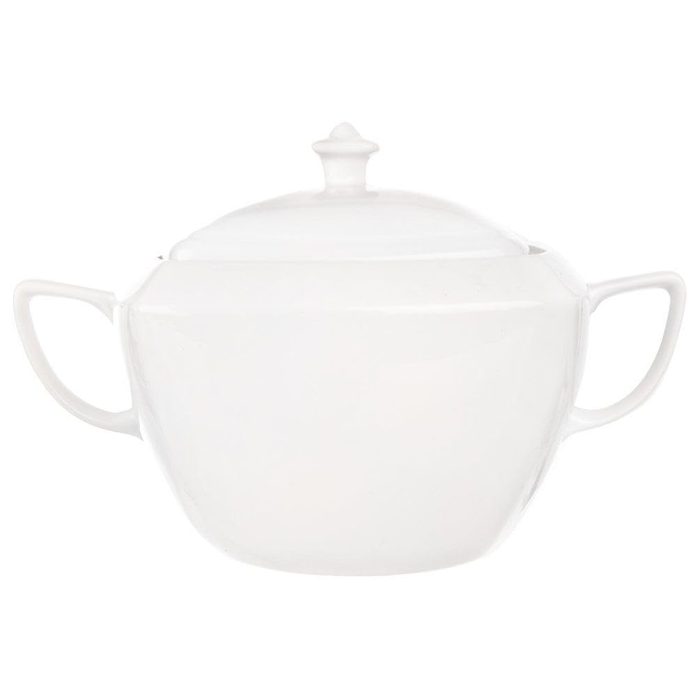 orion group Porzellan-Suppenvase Suppenvase Suppenterrine aus Porzellan mit Deckel 3,5 L