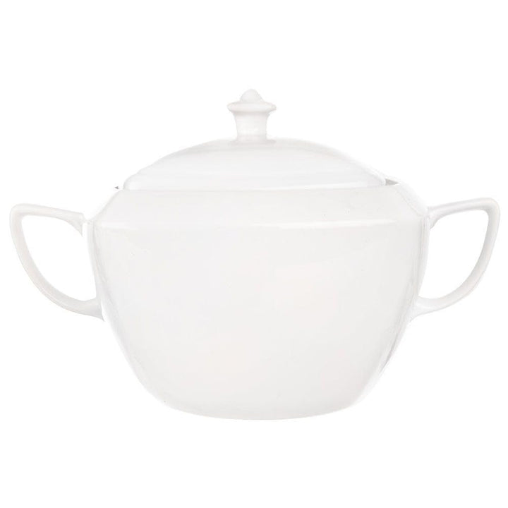 orion group Porzellan-Suppenvase Suppenvase Suppenterrine aus Porzellan mit Deckel 3,5 L