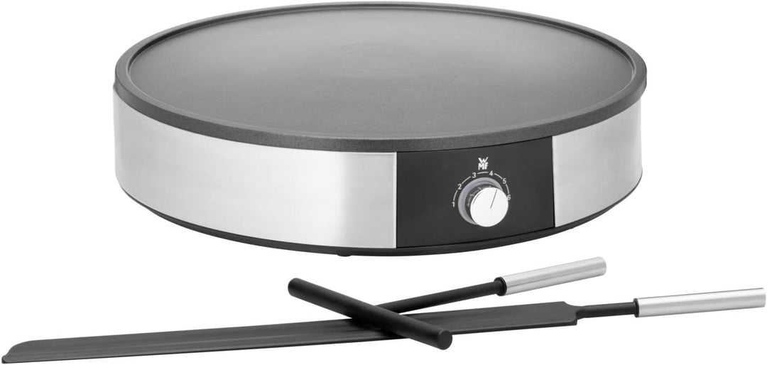 WMF Lono Crepes Maker Creperie mit Wender und Teigverteiler, 1600 W, Ø 33 cm & Lono Sandwich Maker,