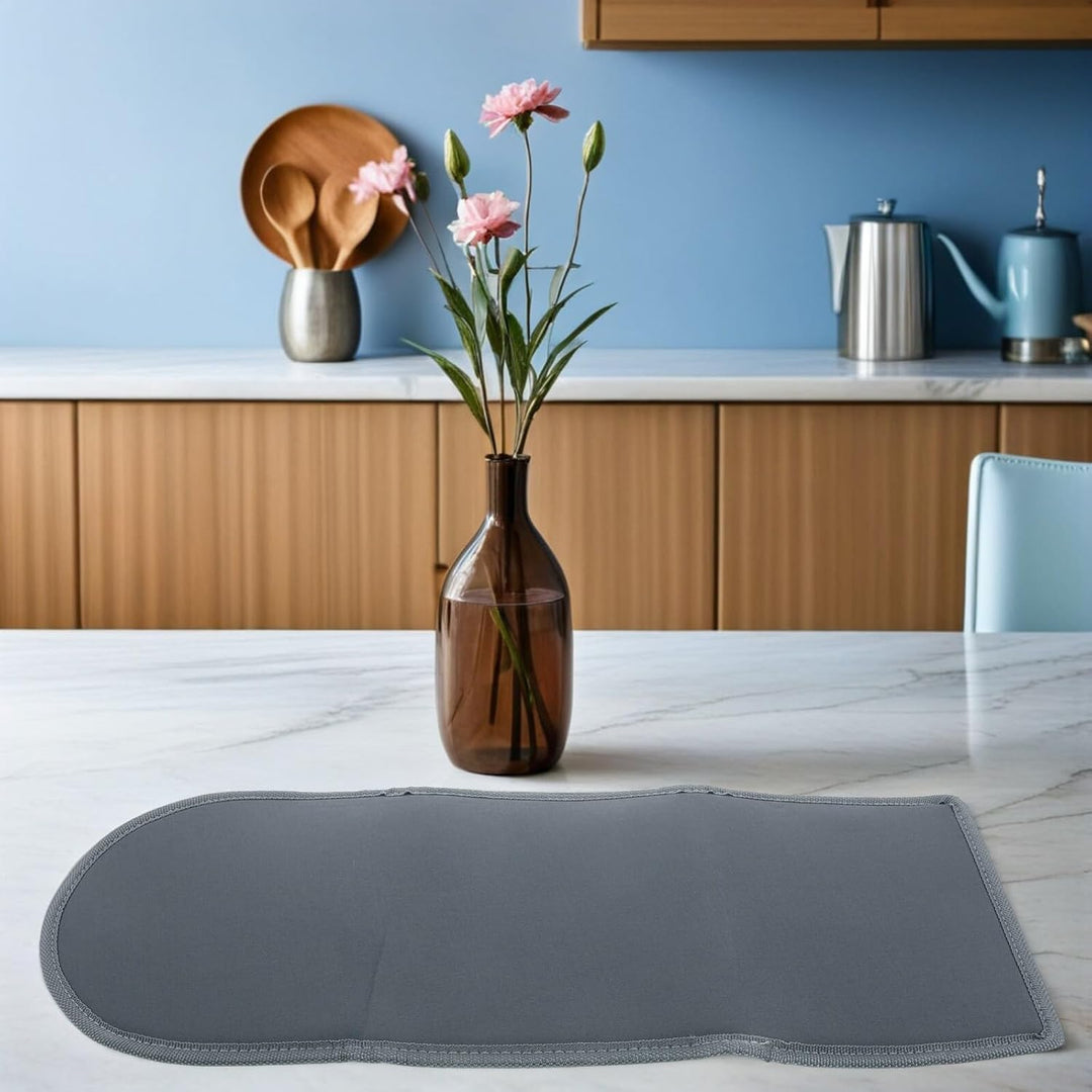 Gleitmatte für Slush Eis Maschine 48 X 18cm aus Hitzebeständigem Material Rutschfeste Unterlage für