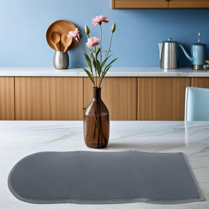 Gleitmatte für Slush Eis Maschine 48 X 18cm aus Hitzebeständigem Material Rutschfeste Unterlage für