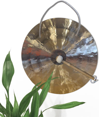 Gong | Traditioneller & authentischer Feng Gong/Wind Gong 12 '' : 30cm - Handgefertigtes Musikinstru