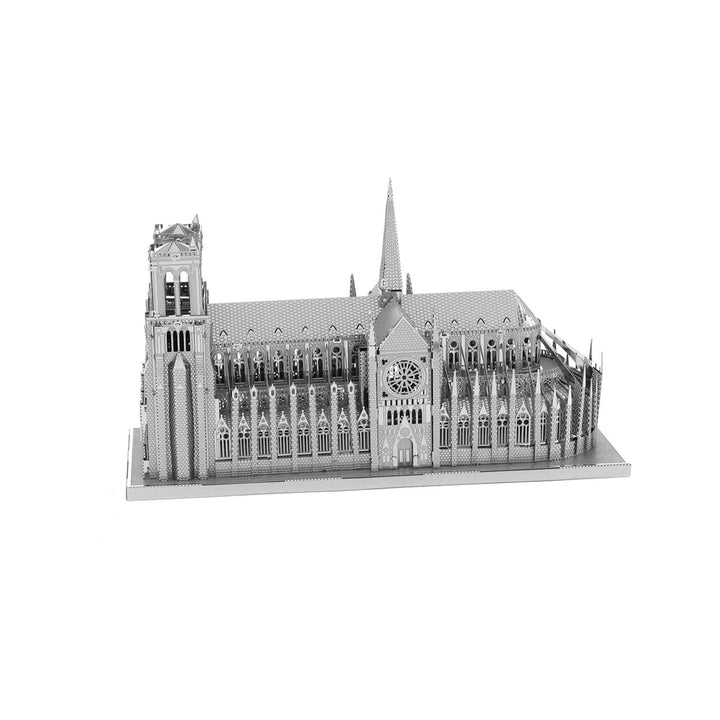 Fascinations ICX003 Metal Earth Metallbausätze - Wahrzeichen Notre Dame, lasergeschnittener 3D-Konst