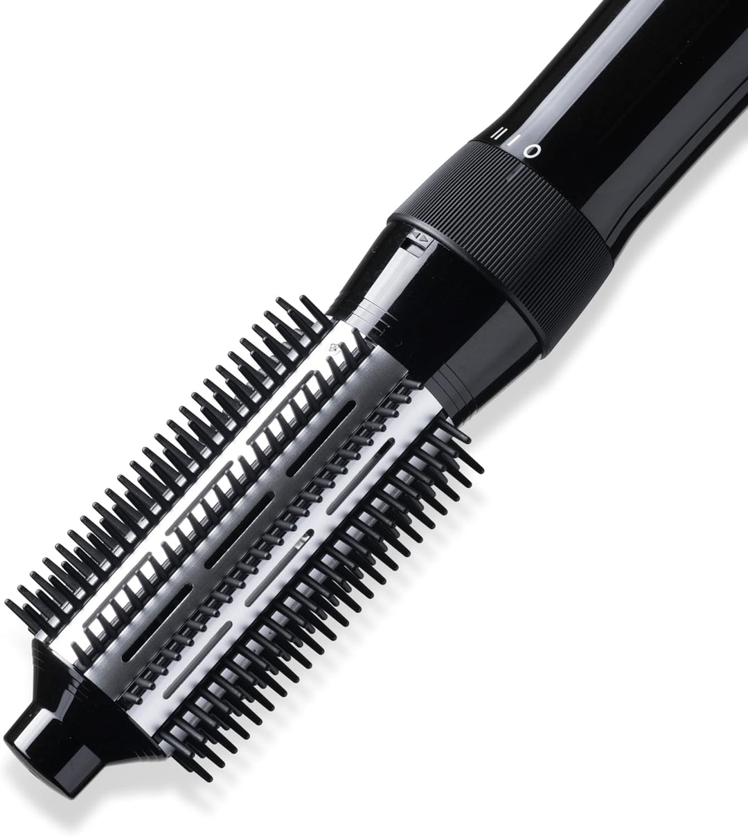Braun Satin Hair 3 Warmluft-Lockenbürste, inkl. Kamm- und Bürstenaufsatz, AS 330, schwarz, 1er Pack,