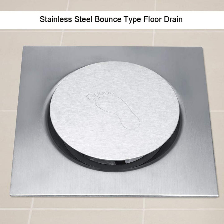 Bodenablauf Edelstahl Duschablauf Shower Drain Sieb Protector für Badezimmer Waschküche Küche Zubehö