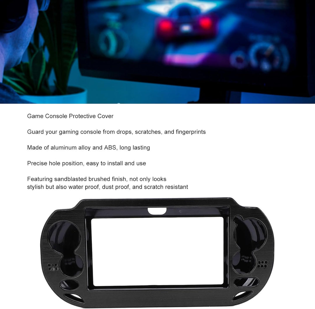 Schutzhülle für PS Vita, 1000 Aluminiumlegierung, Kratzfest, Fallende Fingerabdrücke, Spielkonsolen-