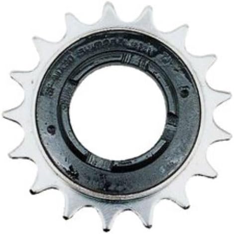 SHIMANO Herren Dx BMX Single Speed Freilaufritzel 16 Teeth Silber - silberfarben, 16 Teeth Silber -