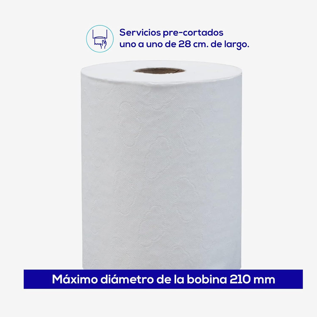 Jofel AG56600-MT Selbstschneidender ABS-Schneidspender, mattschwarz, schwarz