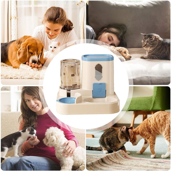 Automatischer Katzenfutterspender, Automatischer Katzenfutterspender und | Futterspender und Tränkes