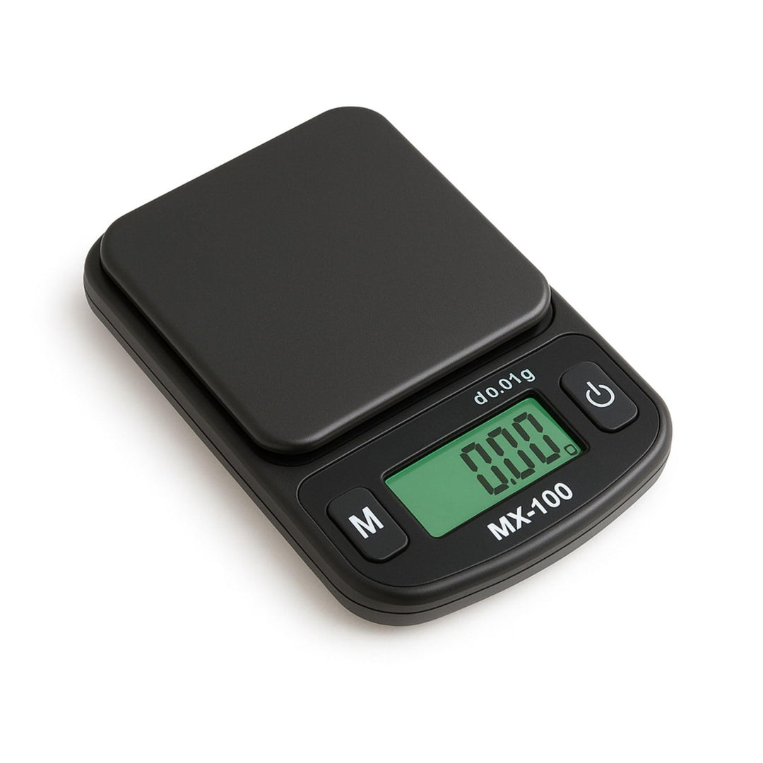 Weedness Feinwaage Waage milligramm 0,1g/500g Micron - Taschenwaage Digital Briefwaage Tischwaage Go