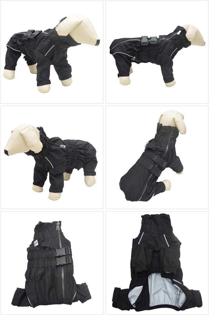 lovelonglong Winter Wasserdicht Hundemantel, Reflektierend Hundejacke Rollkragen Warm Hundejacke Sic