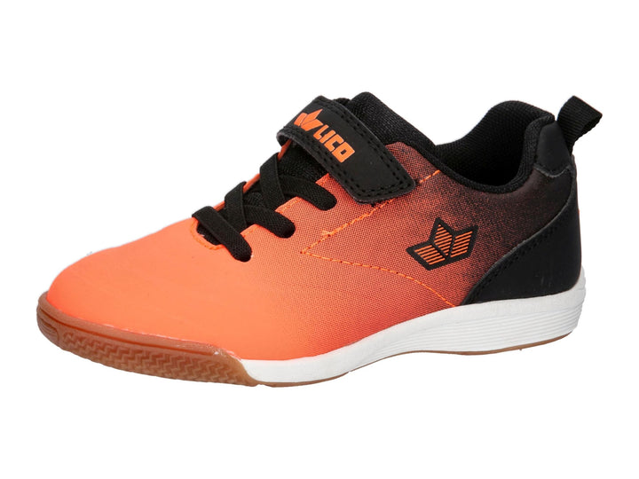 Lico Unisex Kinder Marlin Vs Hallenturnschuhe 33 EU Orange Schwarz, 33 EU Orange Schwarz