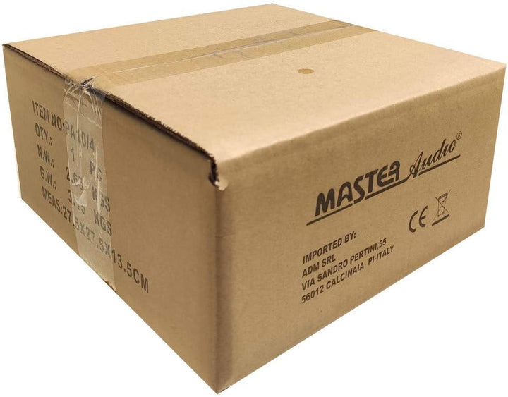 1 WOOFER MASTER AUDIO PA10/4 Lautsprecher 25,00 cm 250 mm 10" 300 watt rms und 600 watt max mit impe