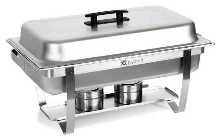 joycraft CDD-09 Chafing-Dish Speisewärmer - Edelstahl Warmhaltebehälter für Buffet und Catering - 9