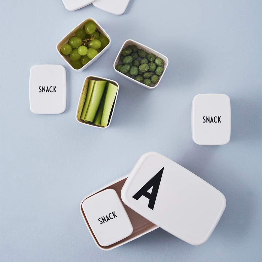 Design Letters Stilvolle brotdose für kinder und erwachsene (A-Z) | lässig brotdose perfekt für Schu