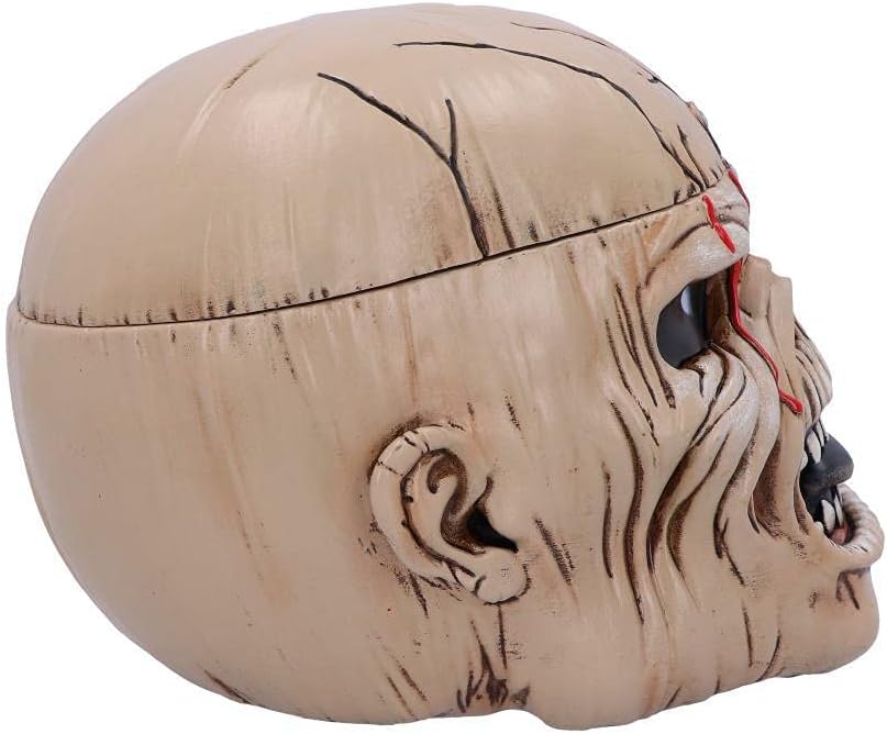 Nemesis Now Trinket Box Iron Maiden Eddie The Trooper Head Schmuckkästchen, Polyresin, Beige, Einhei