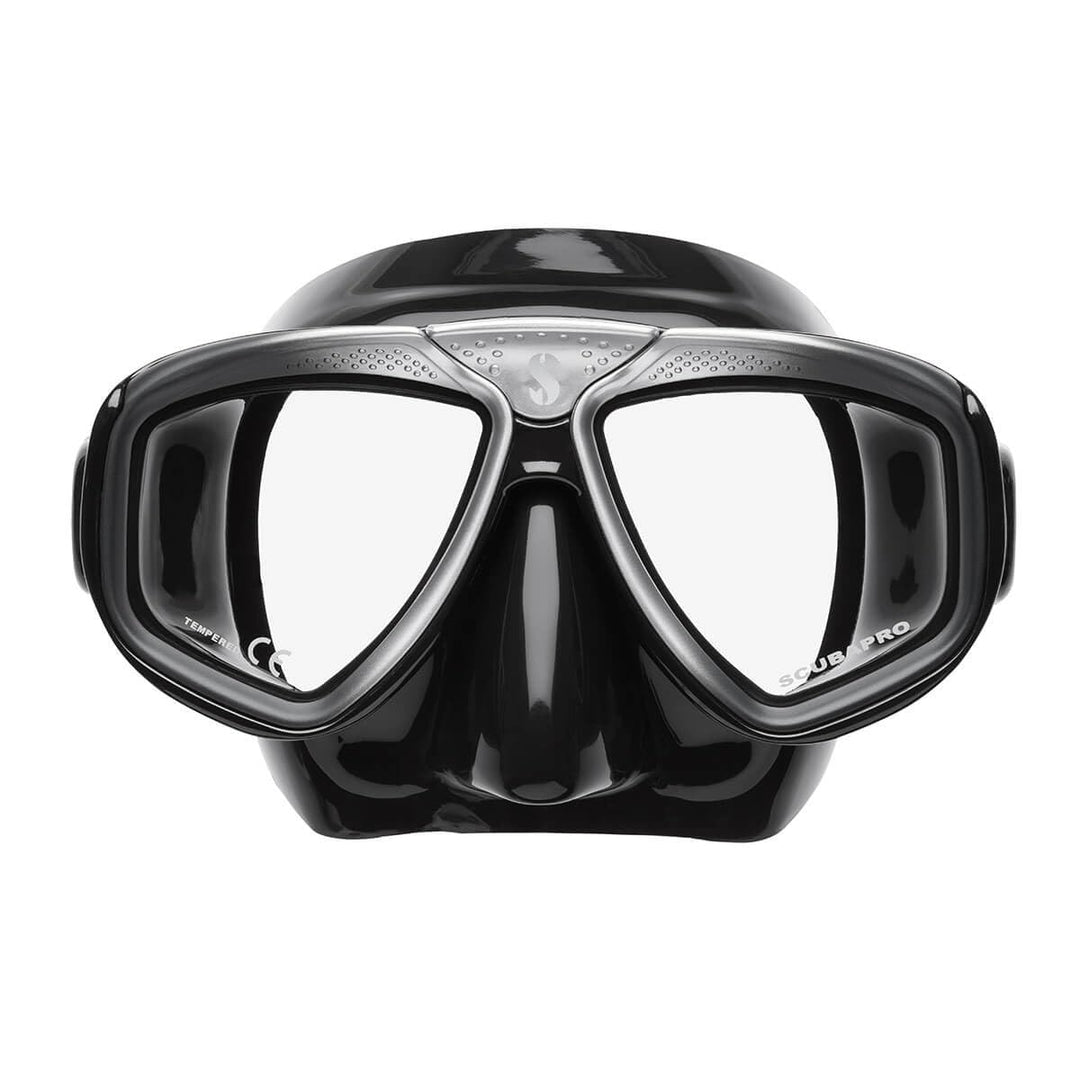 SCUBAPRO Zoom EVO Tauchmaske schwarz/silber, schwarz/silber