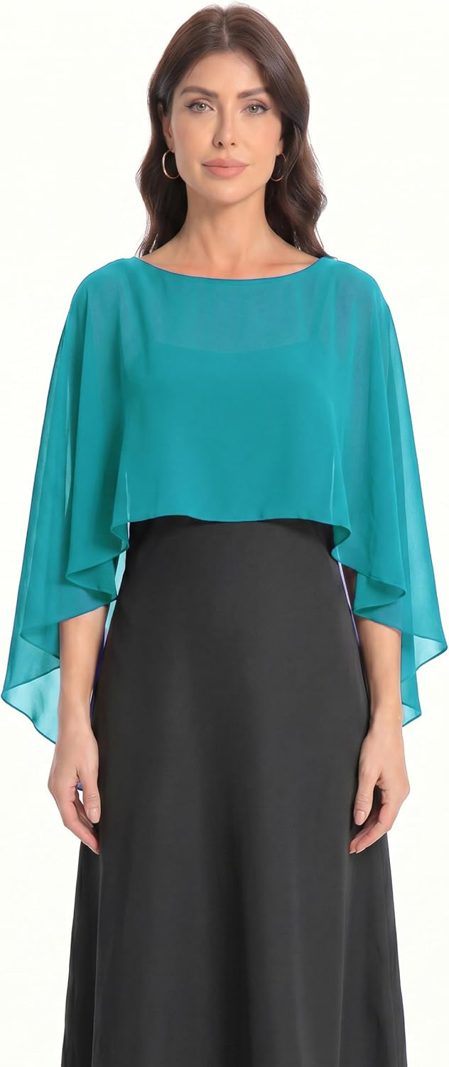 Baoqiya Damen 100 cm Einheitsgrösse Türkis/Ausflug, einfarbig (Getaway Solids), Einheitsgrö