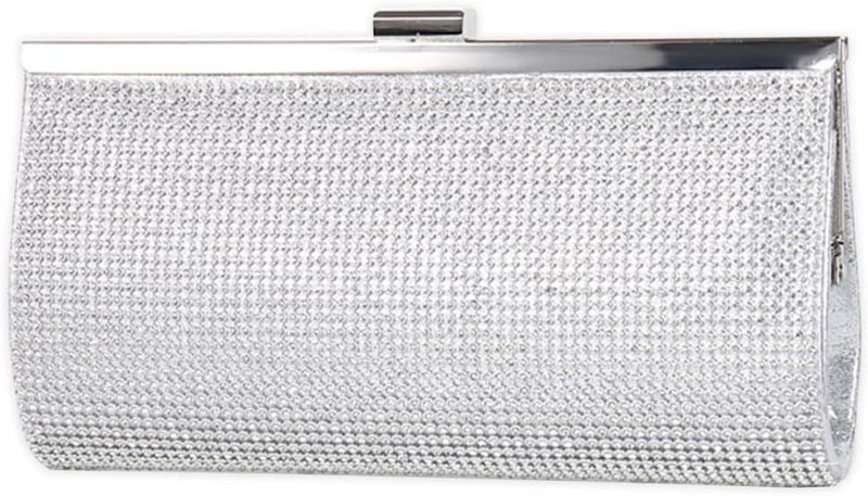 CORIOS Abendtasche Damen Strasssteine Clutch Bag Strass Handtasche Diamant Klein Tasche Kette Elegan