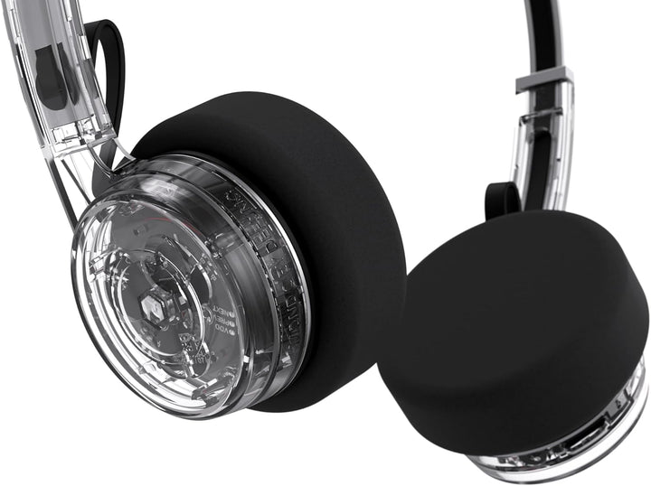 MONDO Freestyle On-Ear Bluetooth Headphones, Transparent, Transparent