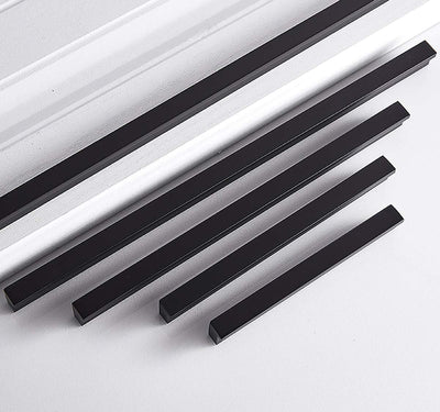 Qrity 10-Pack Türgriffe Küche Aluminiumlegierung Schrank Schrank Türgriff Möbel Schublade zieht Knöp