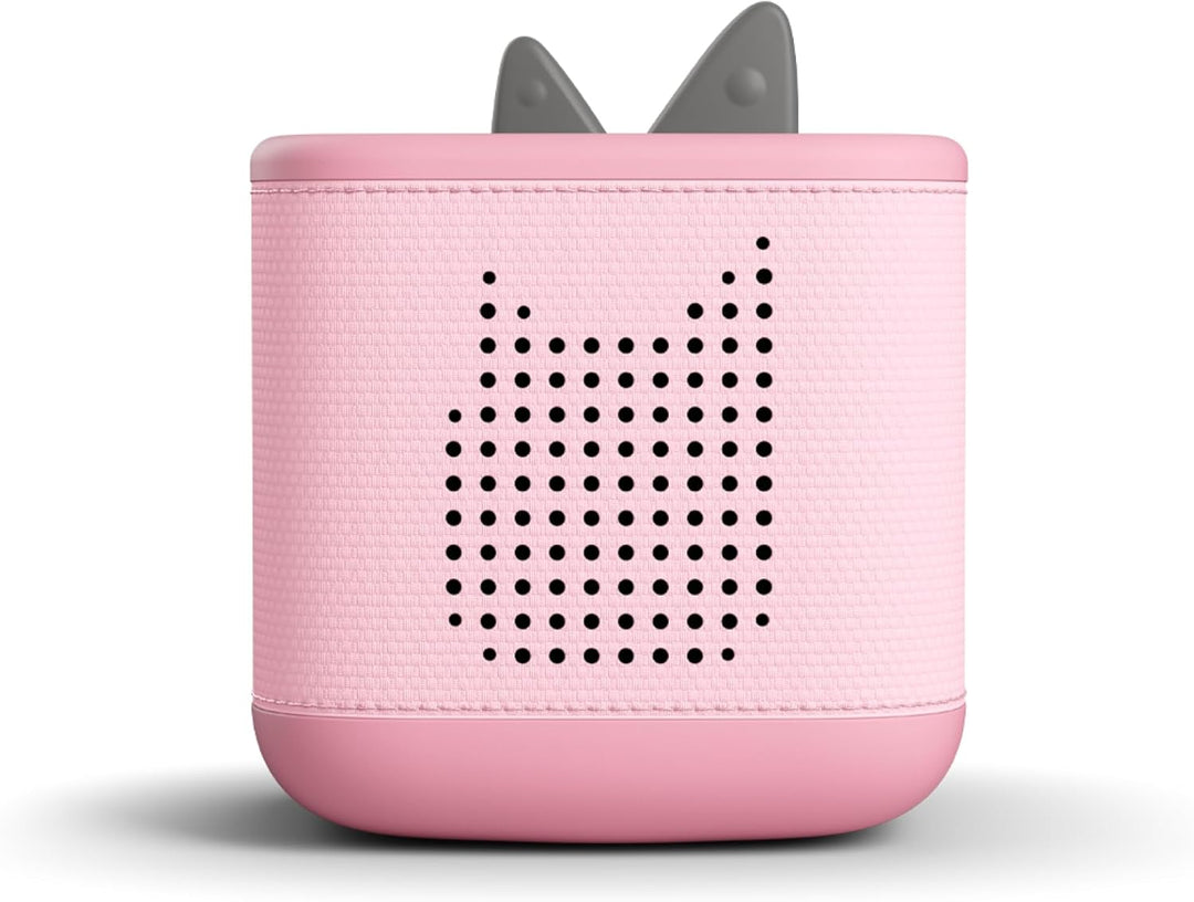 tonies Toniebox 2 Bundle Incl. 4 Peppa Pig Abenteuer und Gute Nacht Geschichten, Pink, Audioplayer f