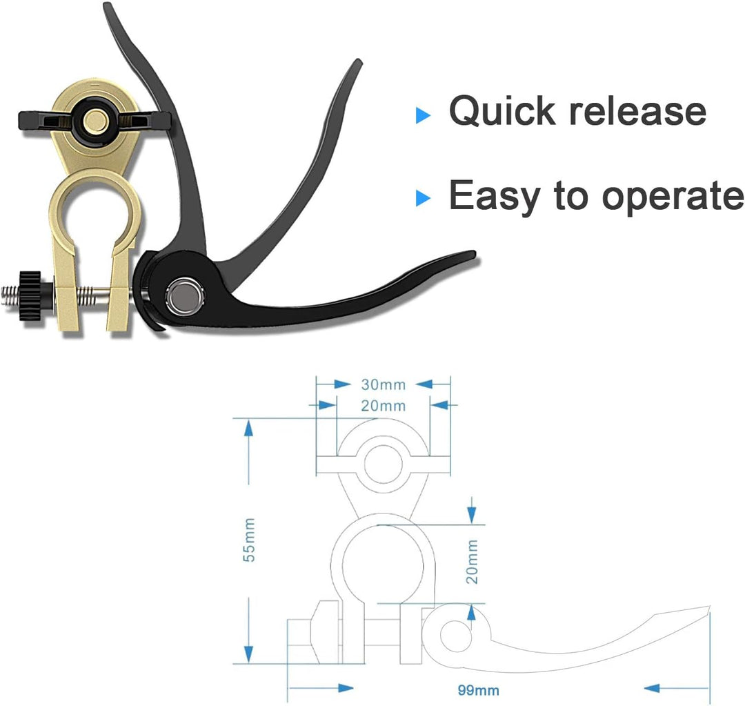 EDECOA Batteriekabel 25mm2 1m Stellen Sie 2 Positive und Negative Kabel EIN - 100% OFC Kupfer Batter