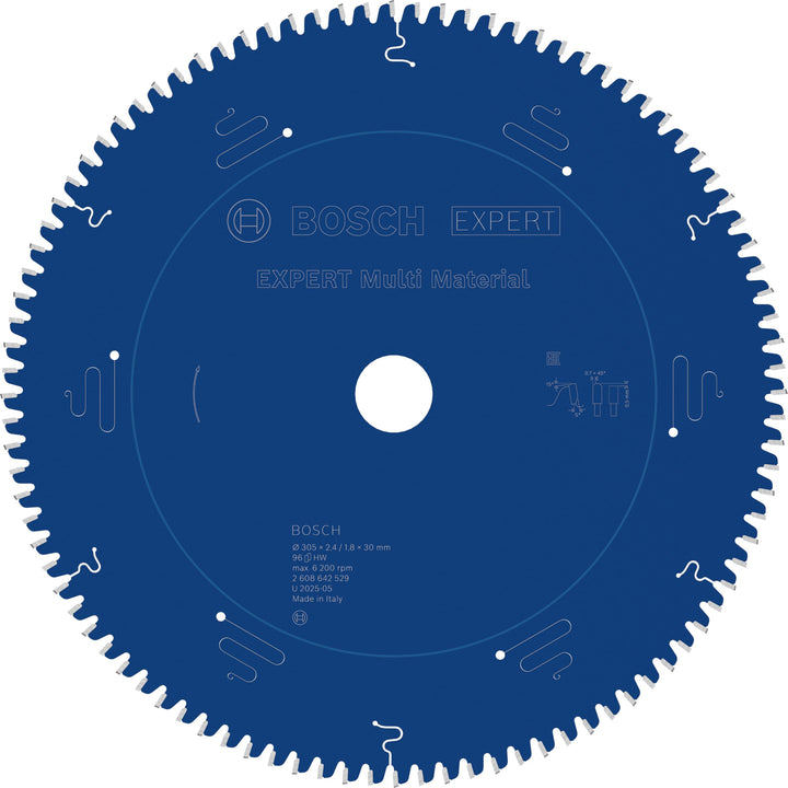 Bosch Professional 1x Kreissägeblatt Expert for Multi Material (für Multimaterial, Sägeblatt Ø 305 x