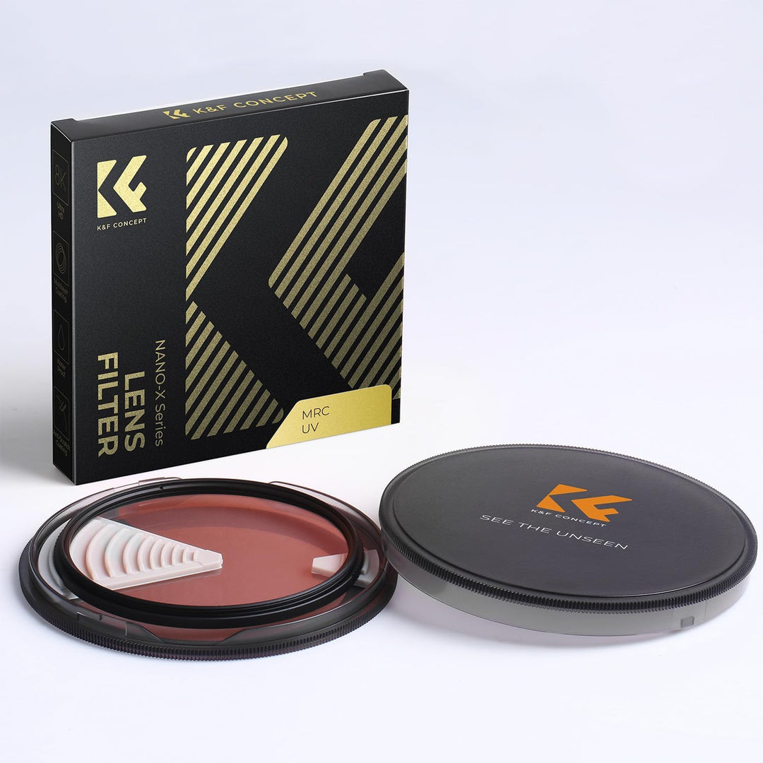 K&amp;F Concept Nano X-Serie UV Filter 39mm Schott-Glas B270 28 Schichten MC Super Slim Schutzfilter Ult