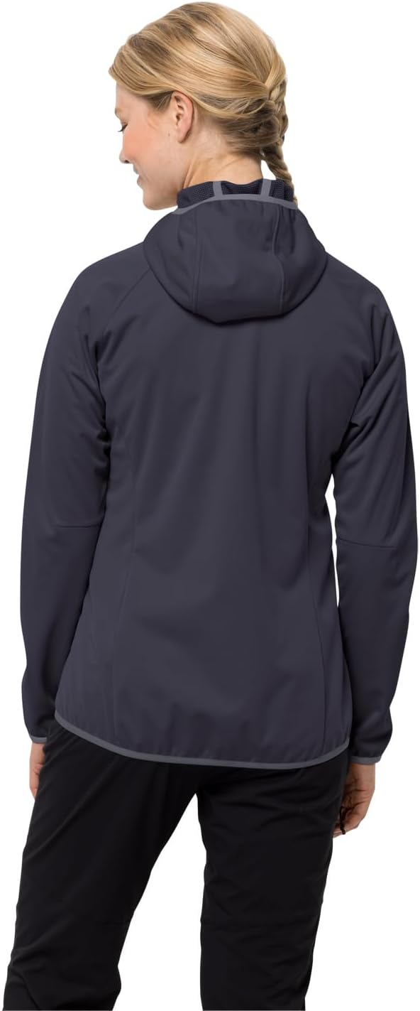 Jack Wolfskin Damen Go Hike Softshell W Softshelljacke M graphite, M graphite
