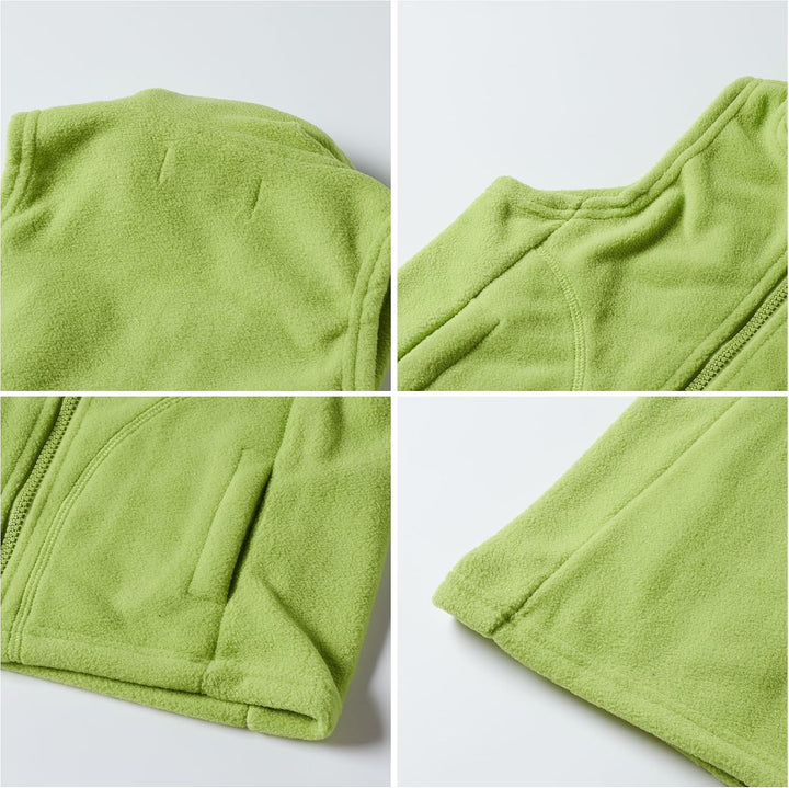 Mud Kingdom Jungen Weste Fleece Einfarbig 2 Jahre Grün, 2 Jahre Gr&amp;