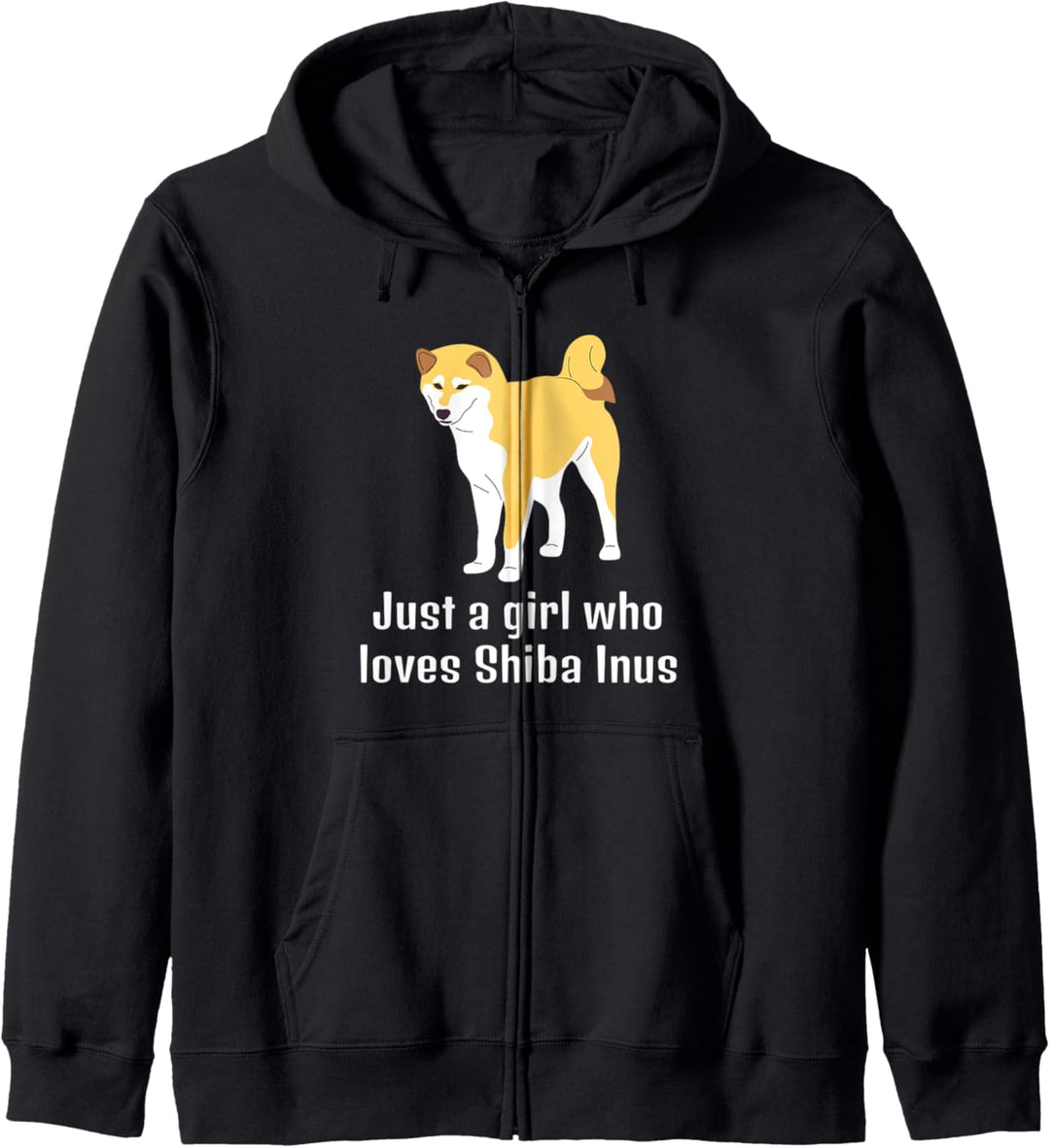 Für Frauen und Mädchen, die Shiba-Inu-Hunde besitzen Kapuzenjacke