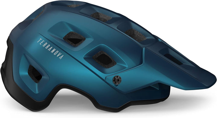 MET Helm, Blau, Mattschwarz, L