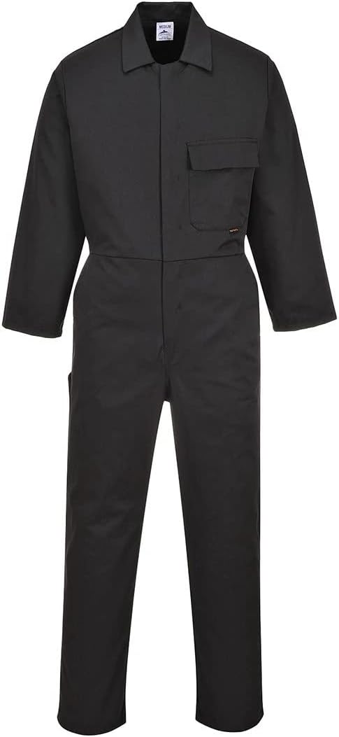 Standard Arbeitsoverall - Elastische Rücken Taille - Overall Grössen: S - 5XL - Large, Marineblau L
