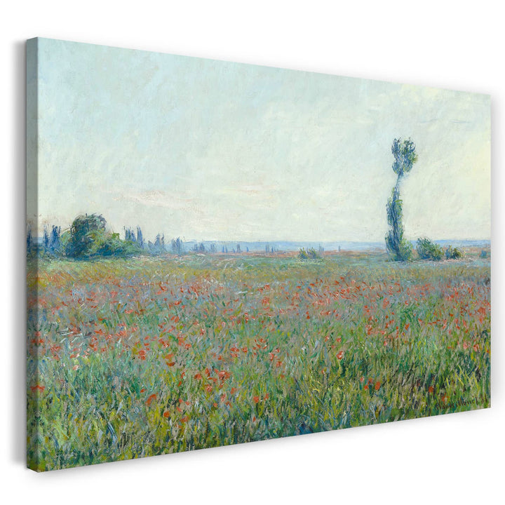 Printed Paintings Leinwand (80x60cm): Claude Monet - Mohnfeld 80x60 cm, 80x60 cm