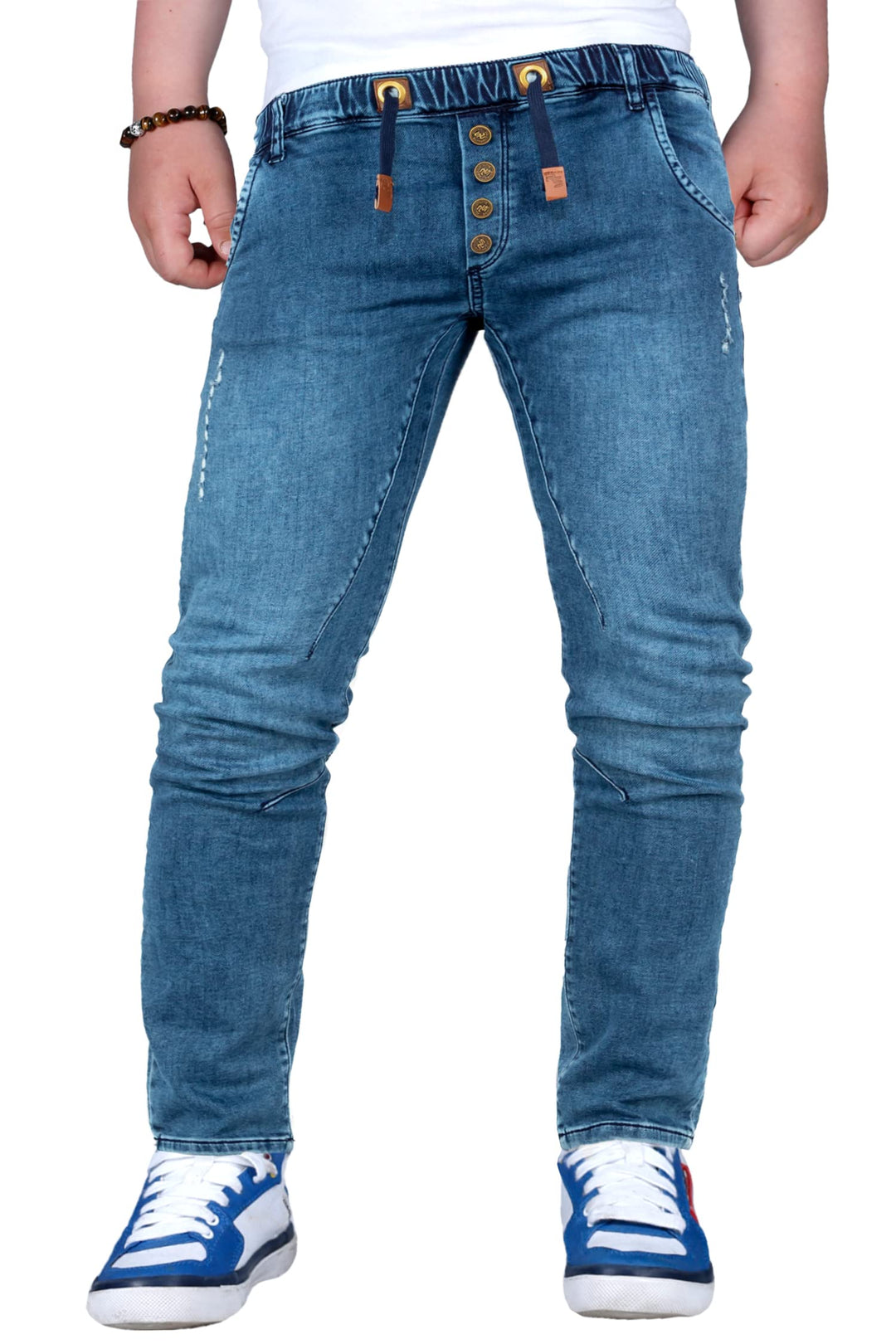 Reichstadt Jungen Kinder Hosen Jeans Jogging Biker Used 6-16 Jahre 170 Blau - Rs105, 170 Blau - Rs10