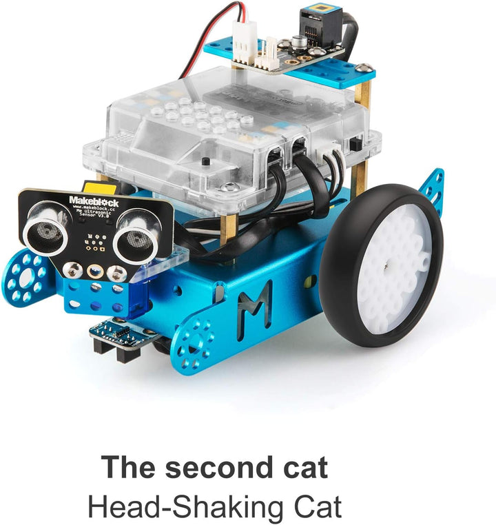 Makeblock mBot Zusatzpaket, Add-on Pack Servo Pack, Roboter 3-in-1 Erweiterungsset, 3 Katzen 3 Forme